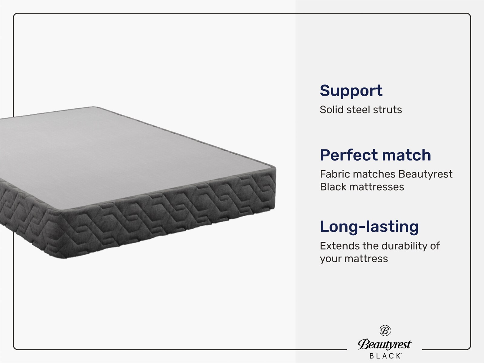 Black® 24 Box Spring Foundation